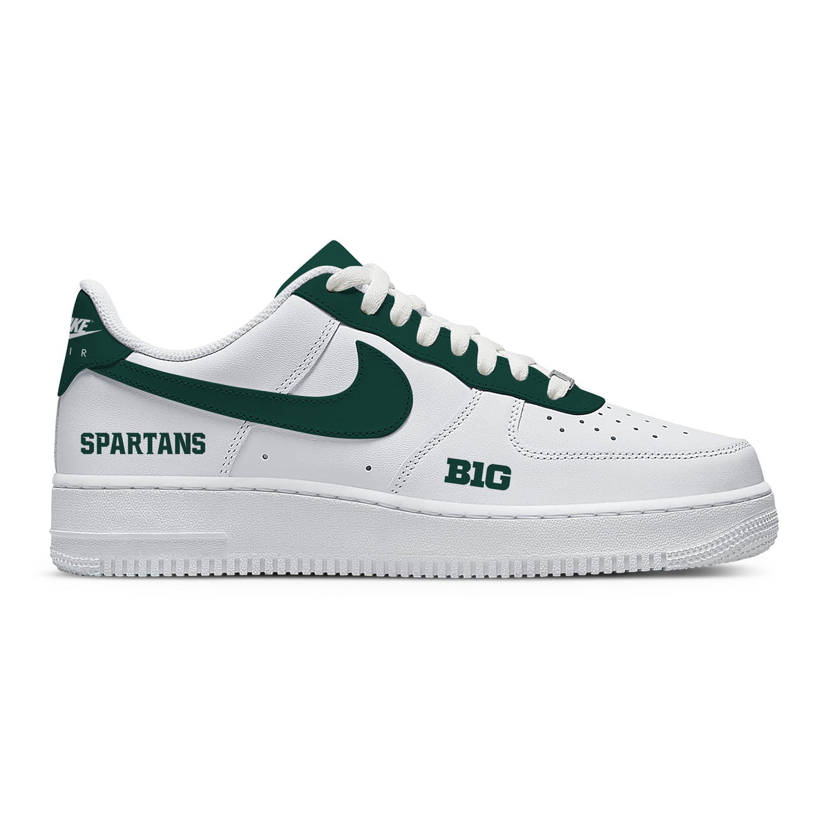Michigan State College Custom Sneakers