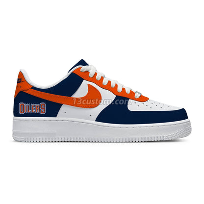 Edmonton Hockey Custom Sneakers
