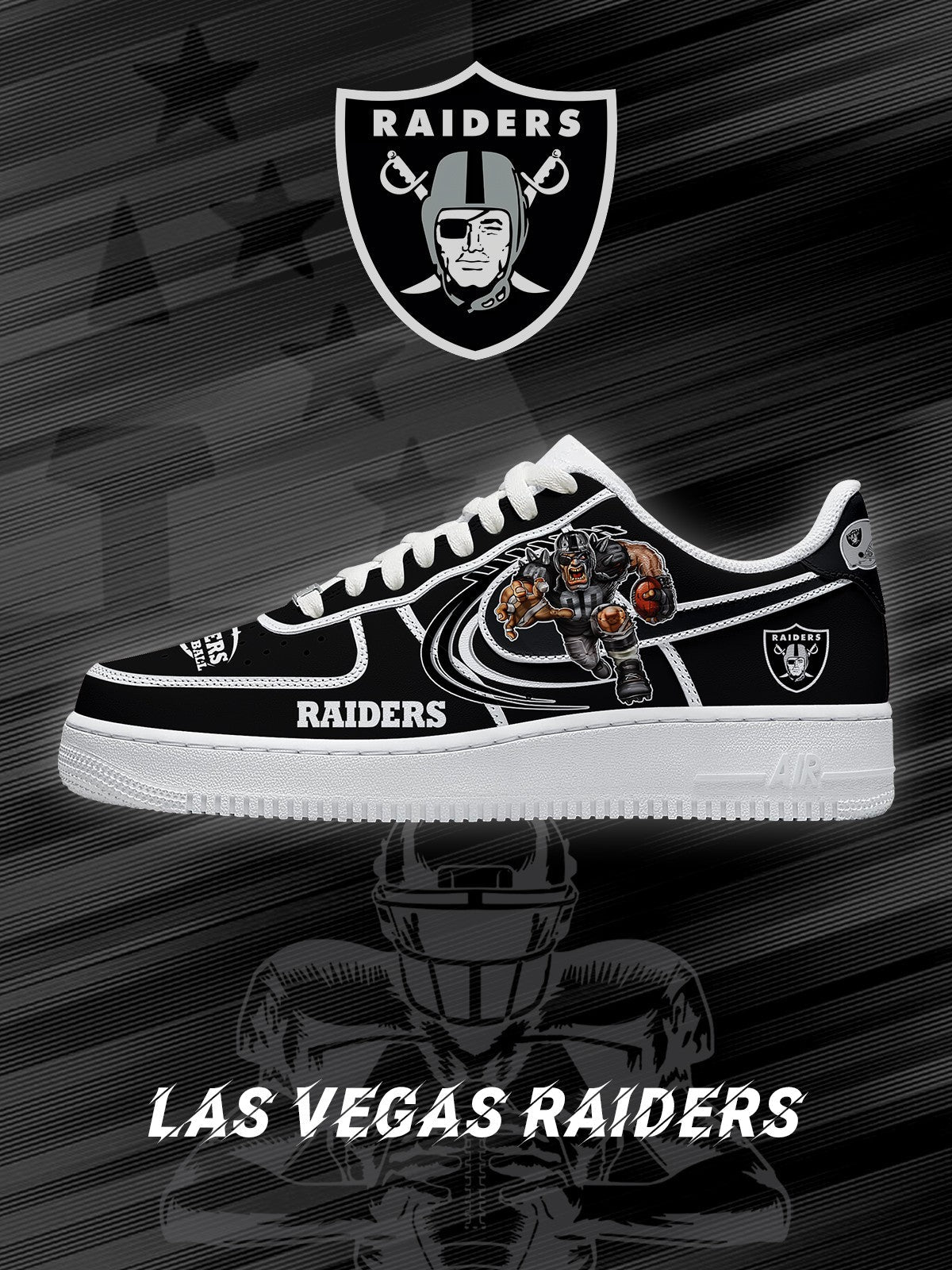 Las Vegas Football V.2 Custom Sneakers