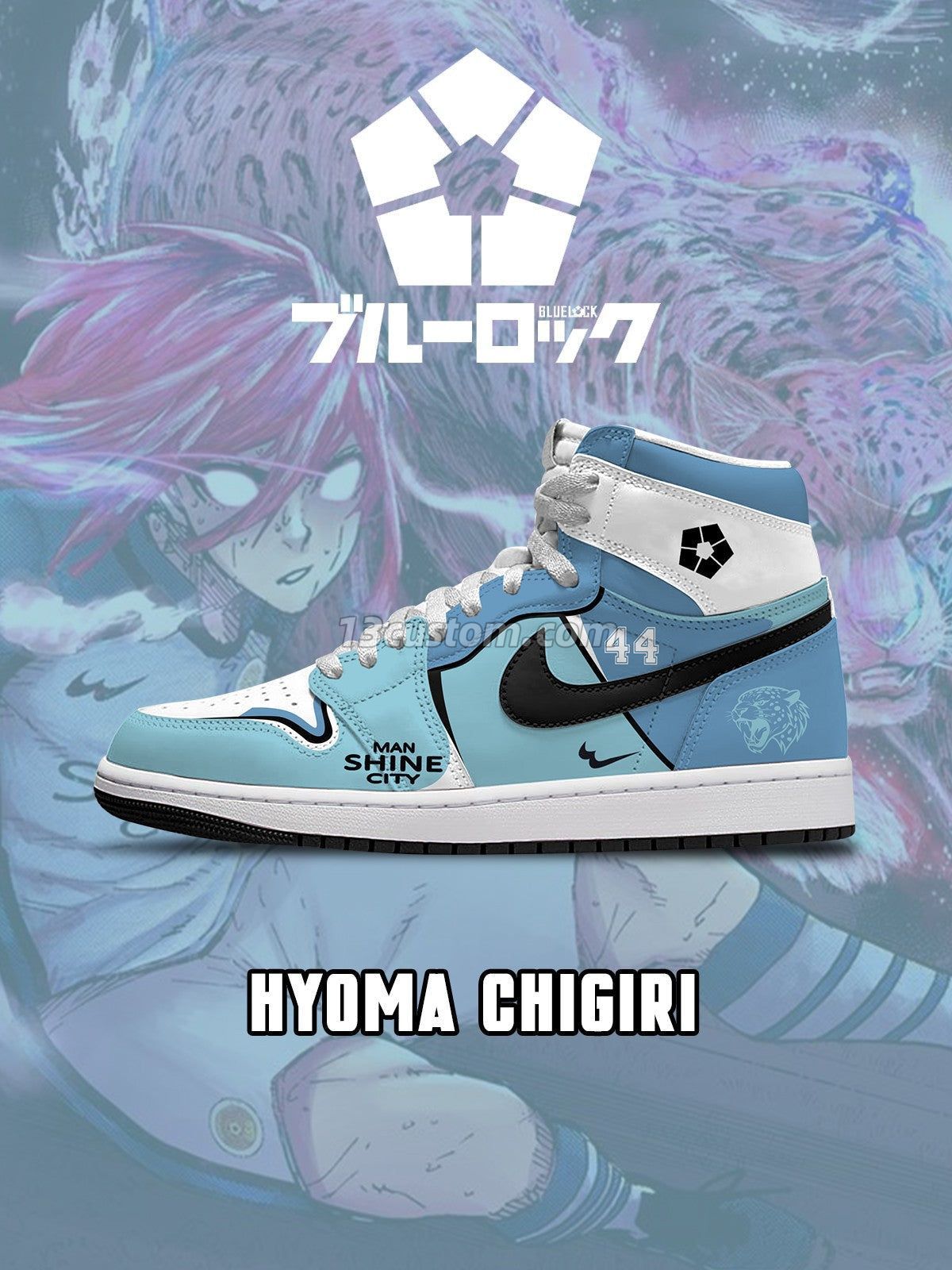 Hyoma Chigiri V.2 Custom High-Top Sneakers