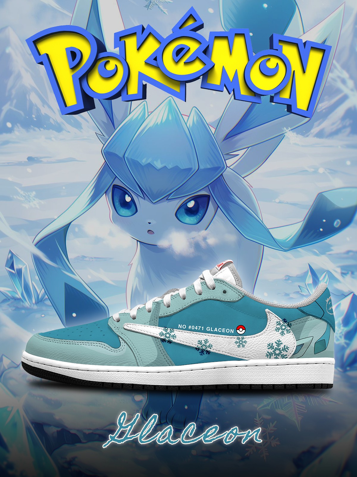 Glaceon V.1 Custom TS Low Sneakers