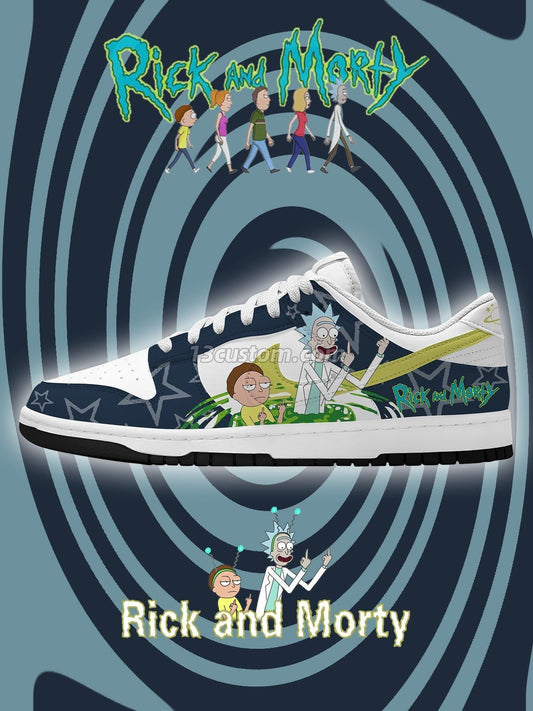 R and M V.2 Custom Court-Low Sneakers