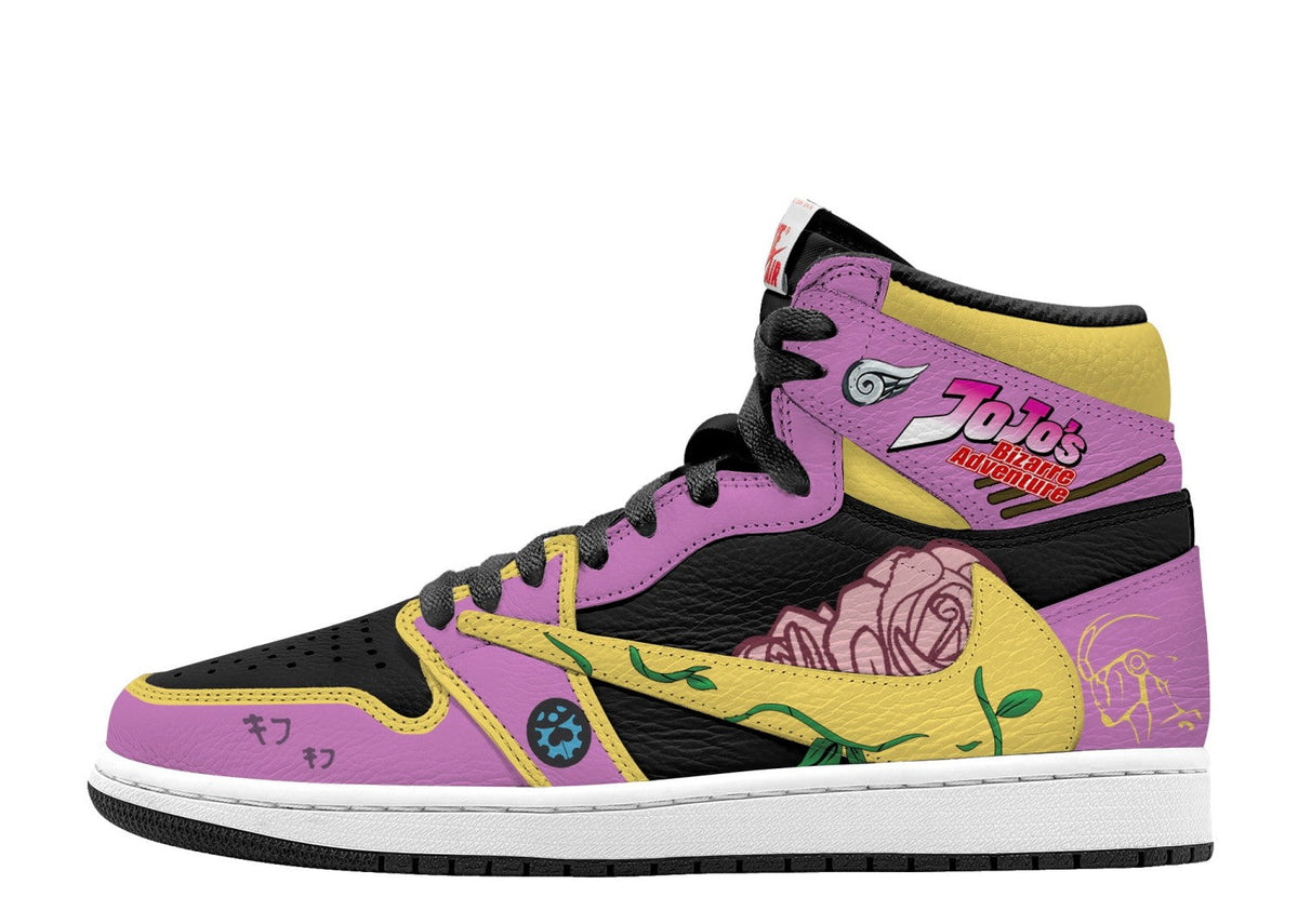 Giorno Giovanna V.1 Custom TS High Sneakers - 13custom