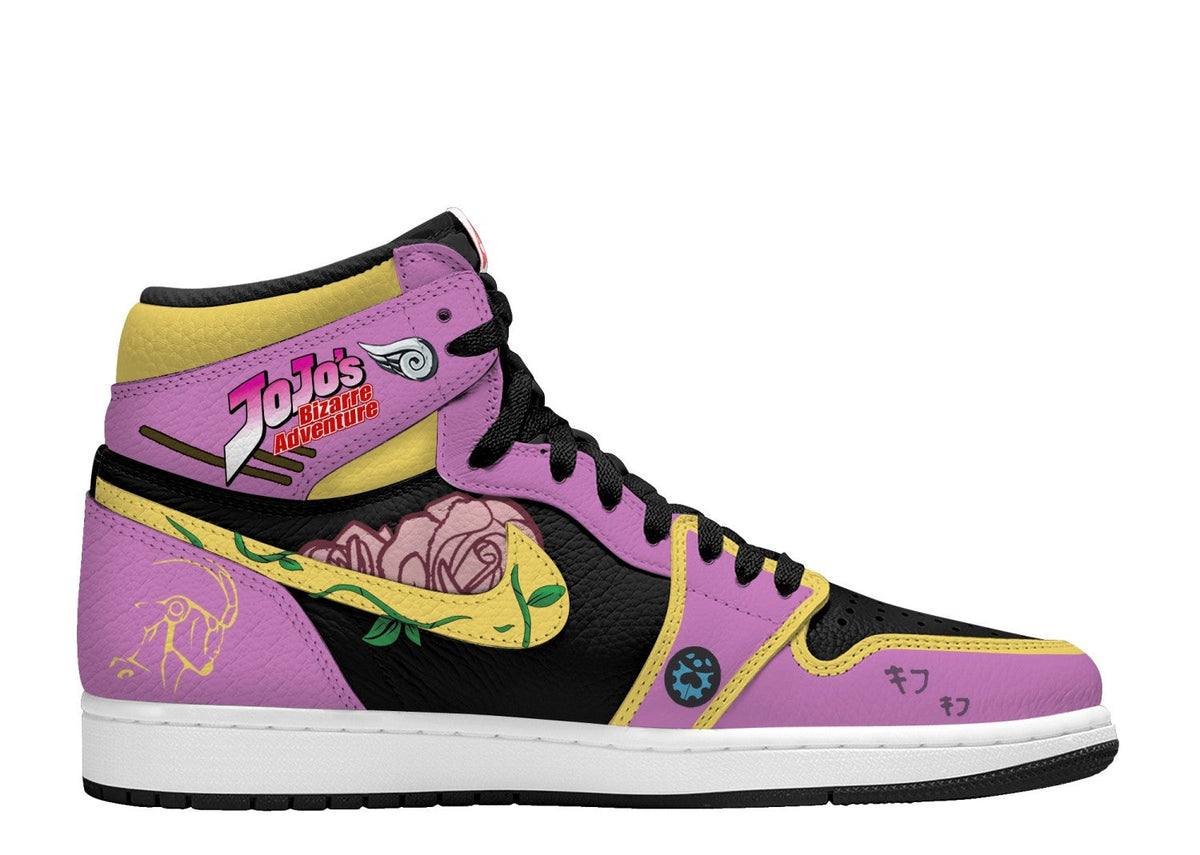 Giorno Giovanna V.1 Custom TS High Sneakers - 13custom