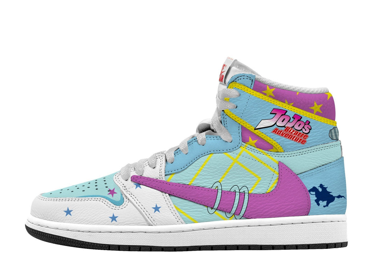 Johnny Joestar V.1 Custom TS High Sneakers - 13custom