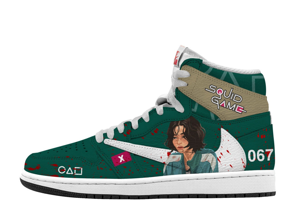 Kang Sae-byeok V.1 Custom TS High Sneakers - 13custom