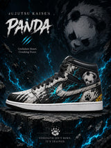 Panda V.2 Custom High-Top Sneakers