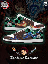 Tanjiro V.5 Custom Court-Low Sneakers - 13custom