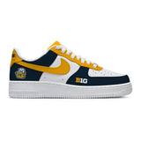 Michigan College Custom Sneakers