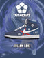 AJ1 H 藍色監獄-尤利安·洛基 V2 客製化運動鞋