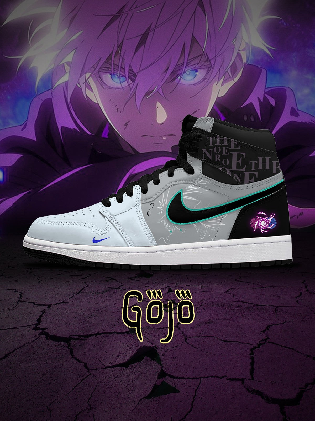 Satoru Gojo V.2 Custom High-Top Sneakers