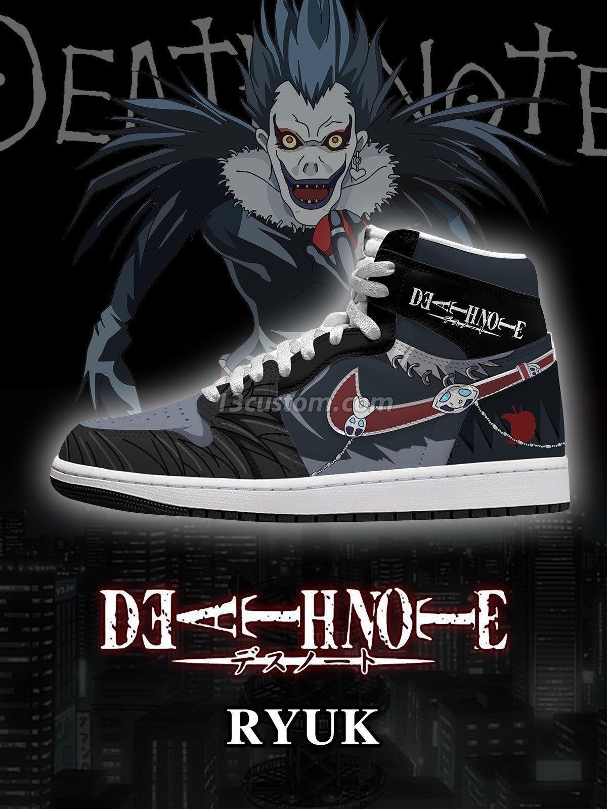 Ryuk V.3 Custom High-Top Sneakers