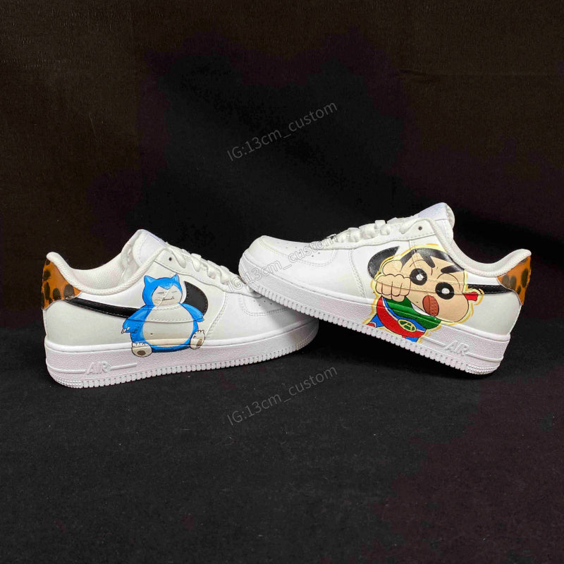 0508-호피 무늬 크레용 신짱과 뚱이