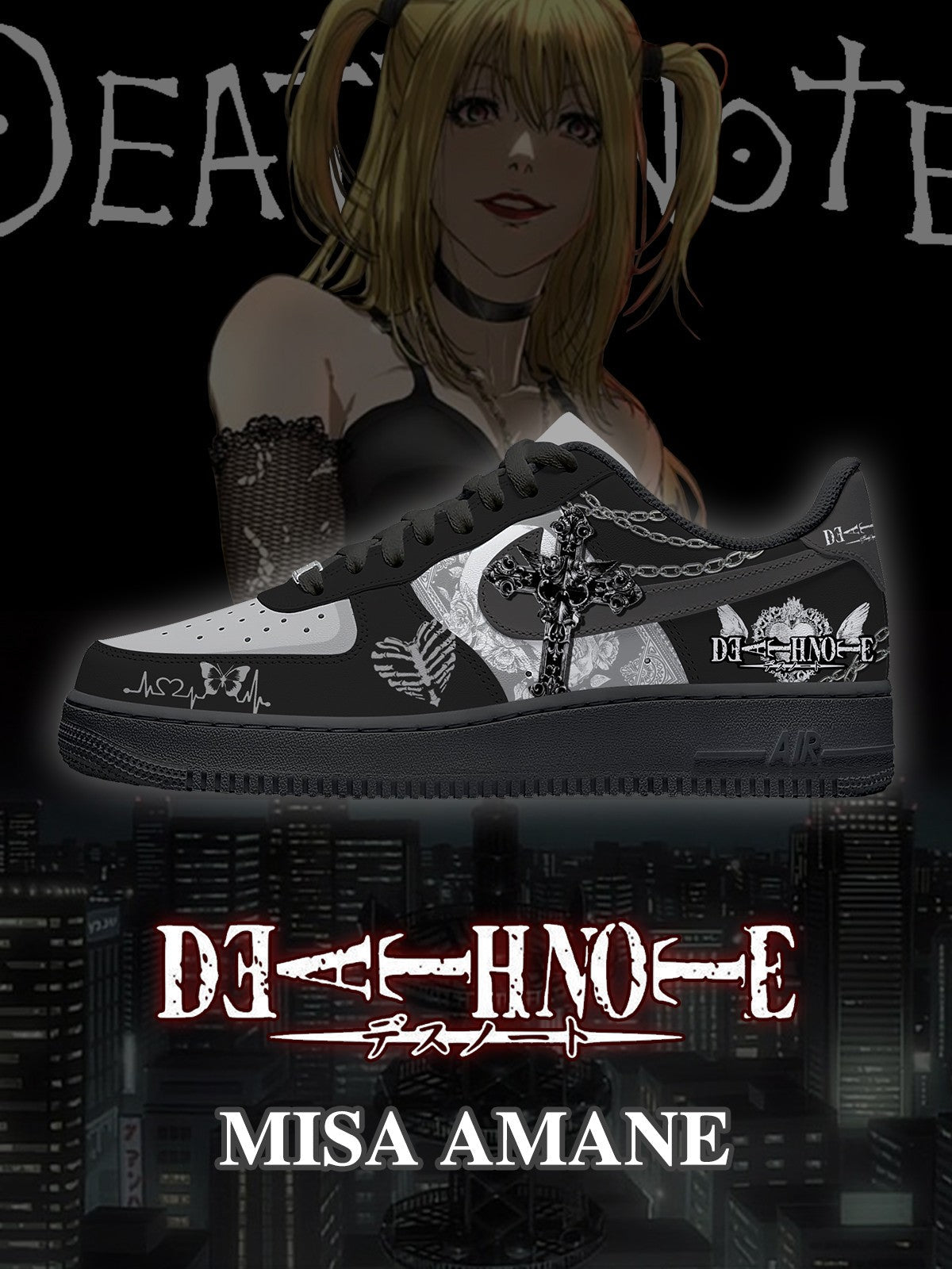 Misa Amane V.1 Custom Sneakers