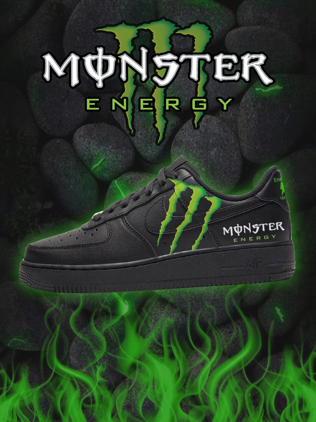 Claws Energy V.1 Custom Sneakers - 13custom