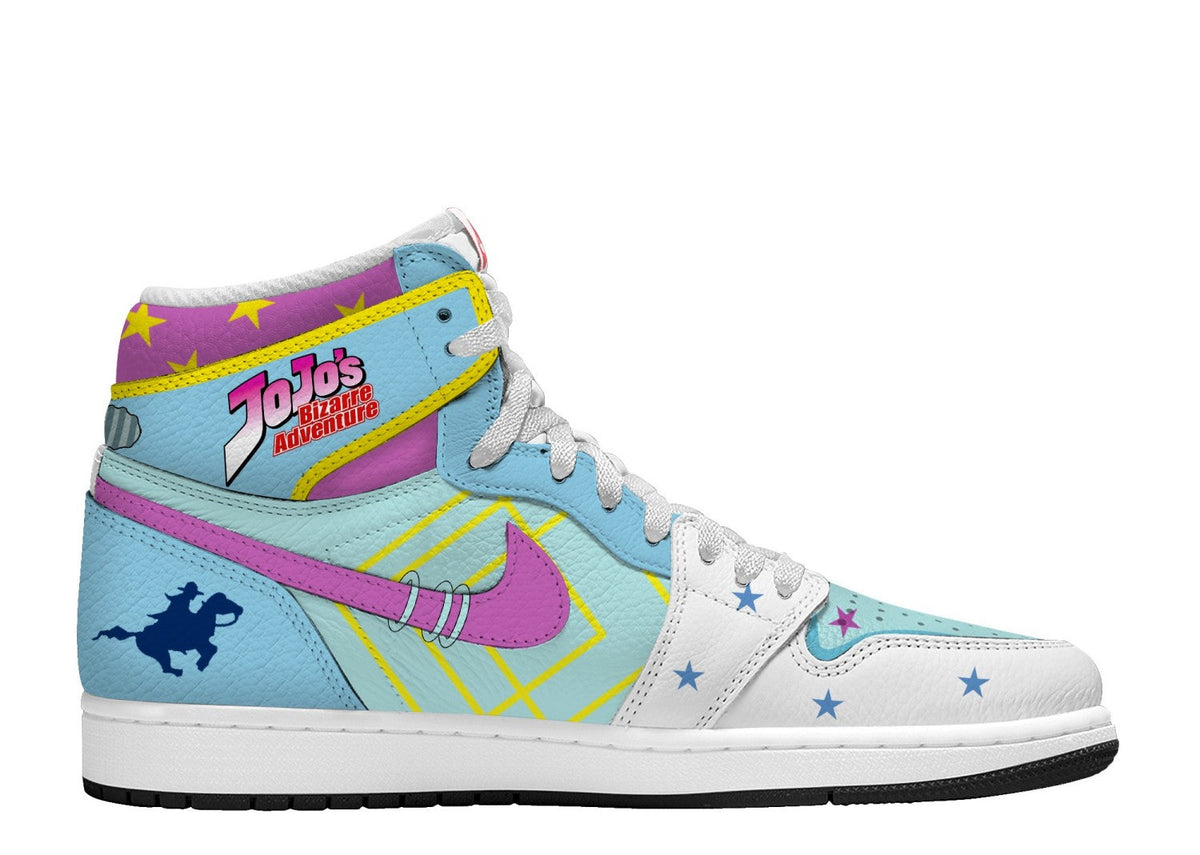 Johnny Joestar V.1 Custom TS High Sneakers - 13custom