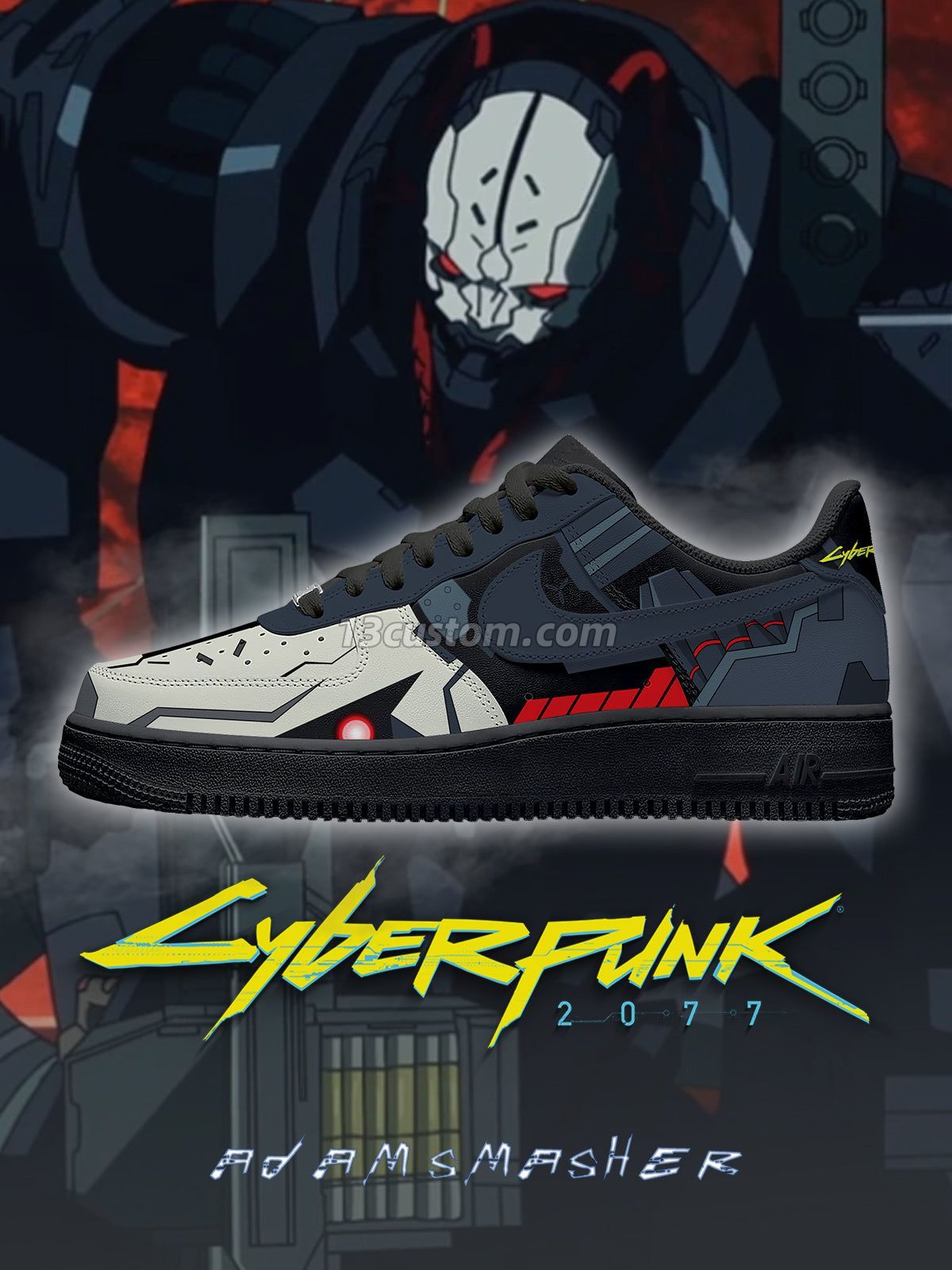 AF1 Adam Smasher客製化運動鞋-V1款 Main image
