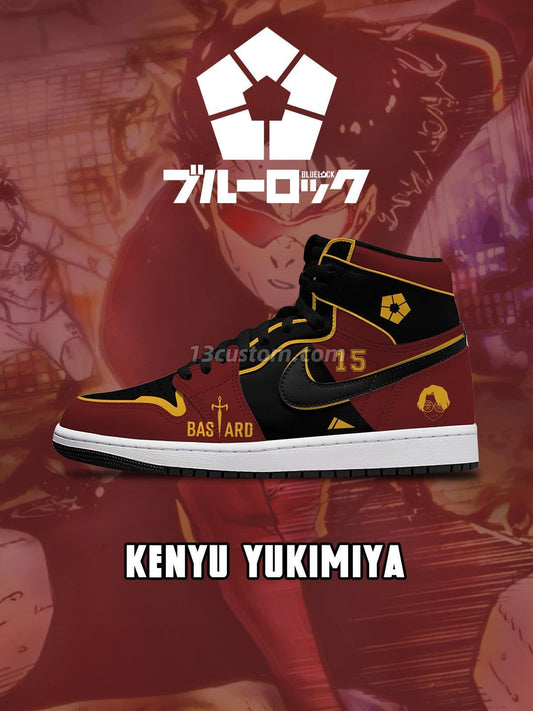 Kenyu Yukimiya V.2 Custom High-Top Sneakers