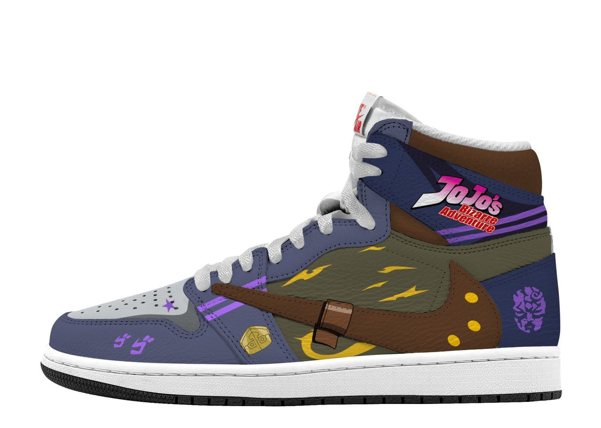 Jonathan Joestar V.1 Custom TS High Sneakers - 13custom