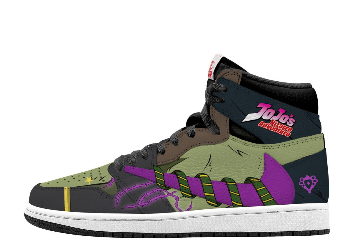 Joseph Joestar V.1 Custom TS High Sneakers - 13custom