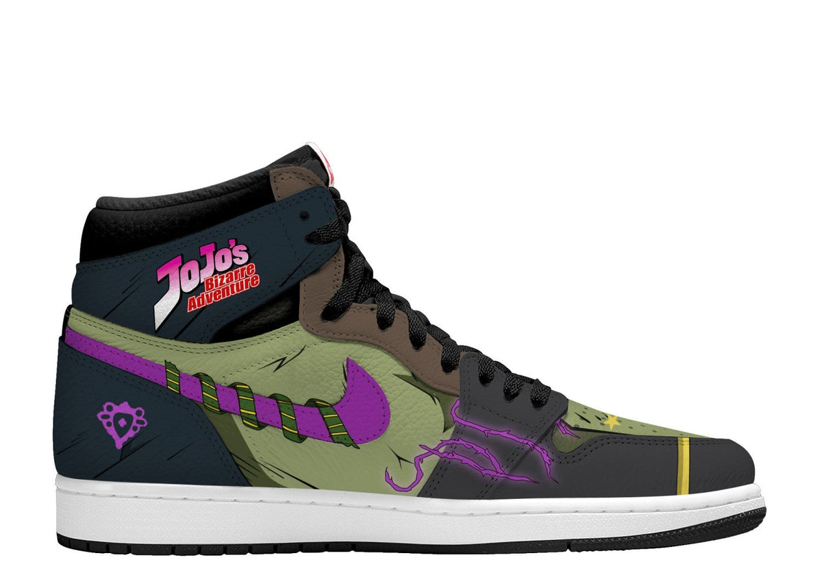 Joseph Joestar V.1 Custom TS High Sneakers - 13custom