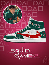 Seong Gi-hun V.1 Custom TS High Sneakers - 13custom