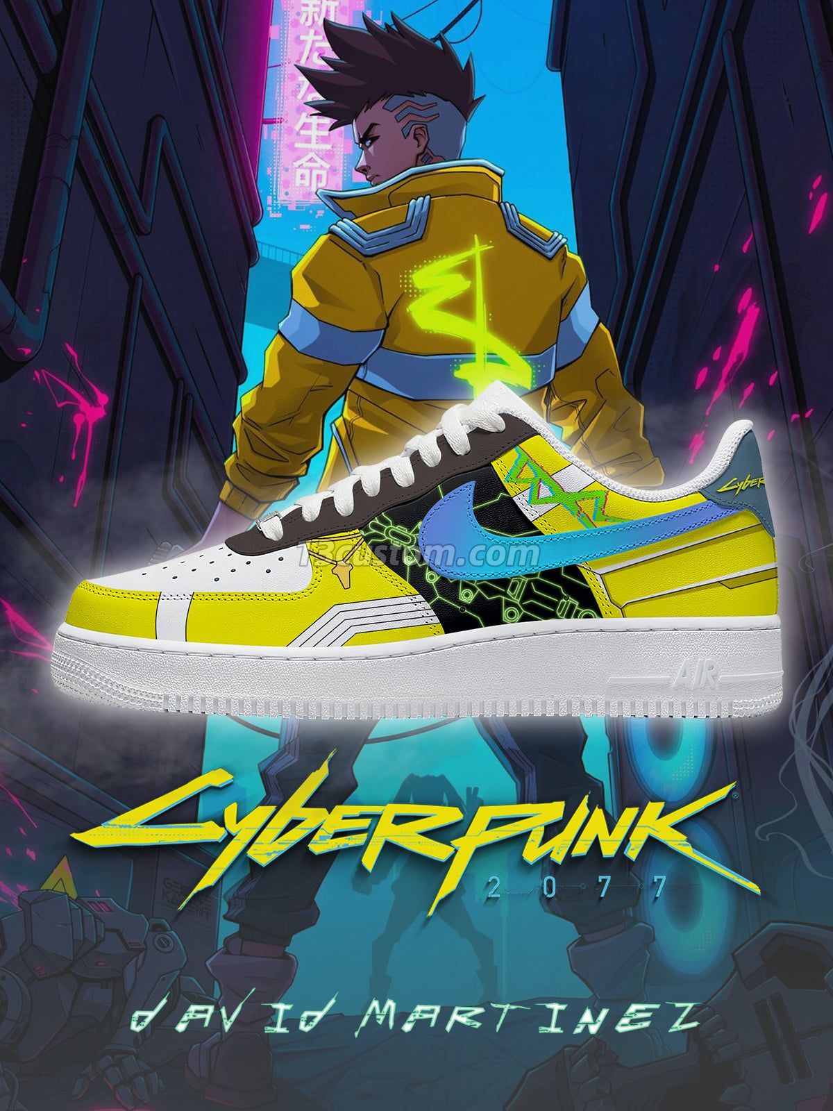 AF1 David Martinez客製化運動鞋-V1款 Main image