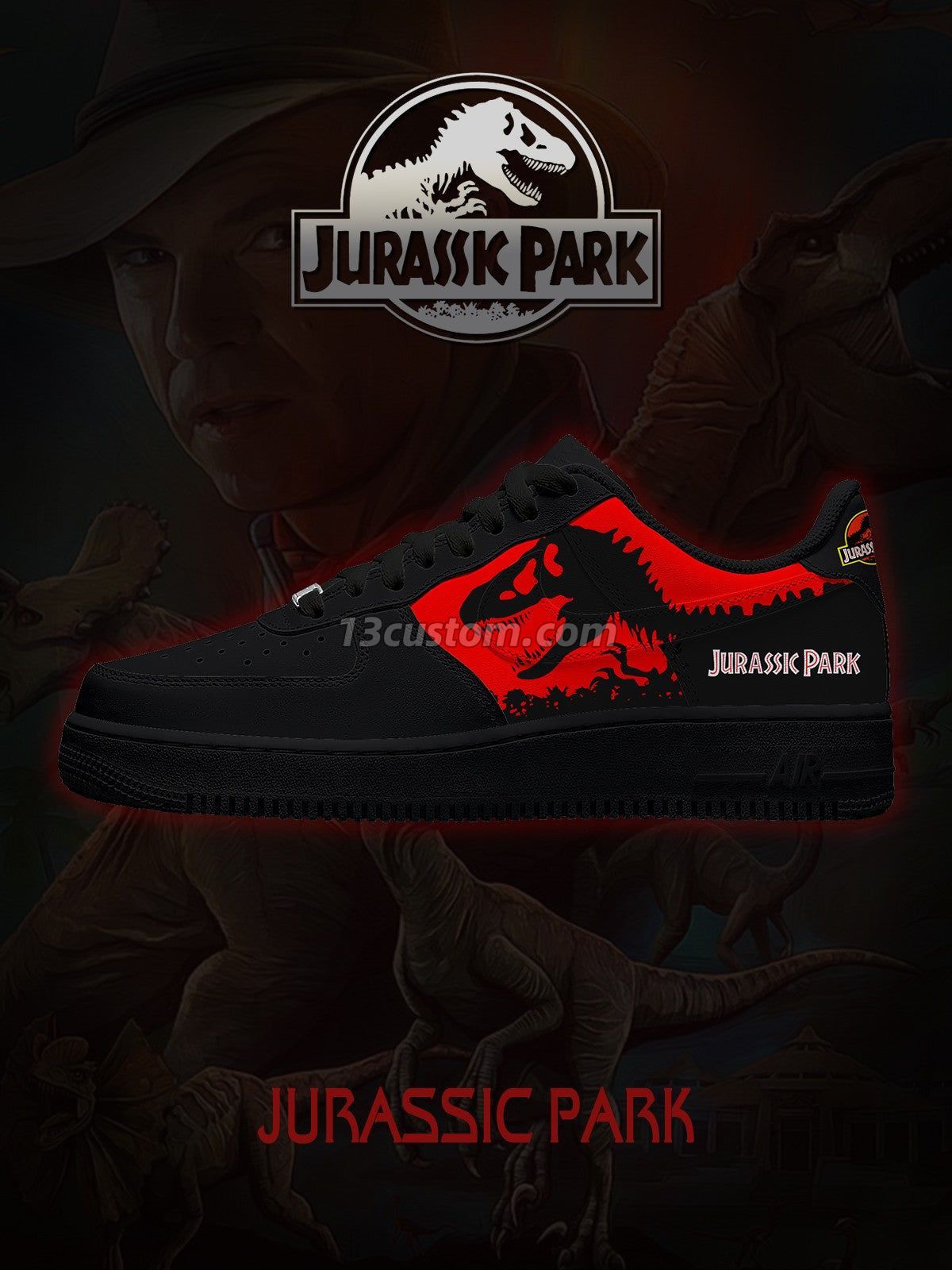 Jurassic V.3 Custom Sneakers