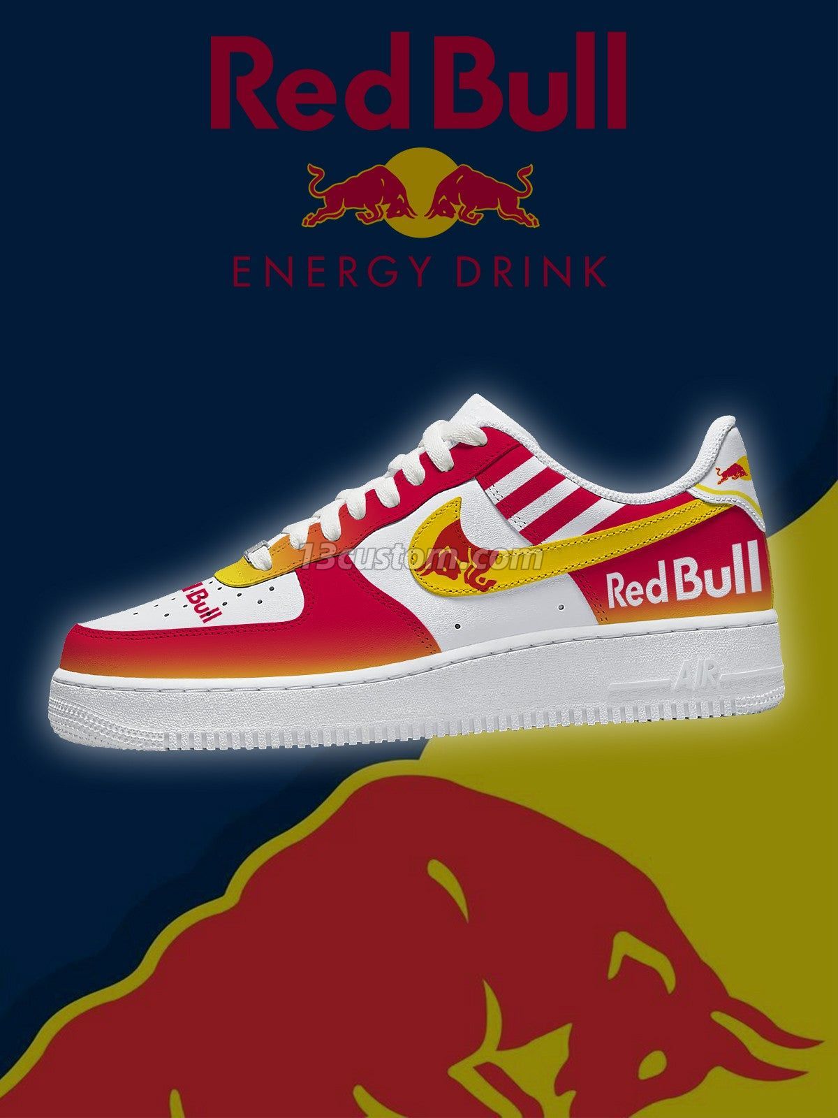 AF1 Bull Energy客製化運動鞋-V1款