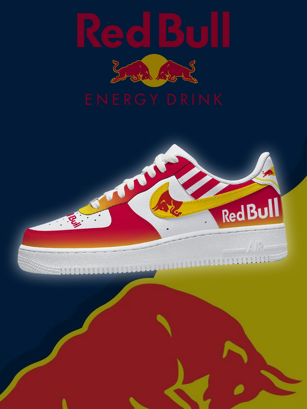 Bull Energy V.1 Custom Sneakers - 13custom
