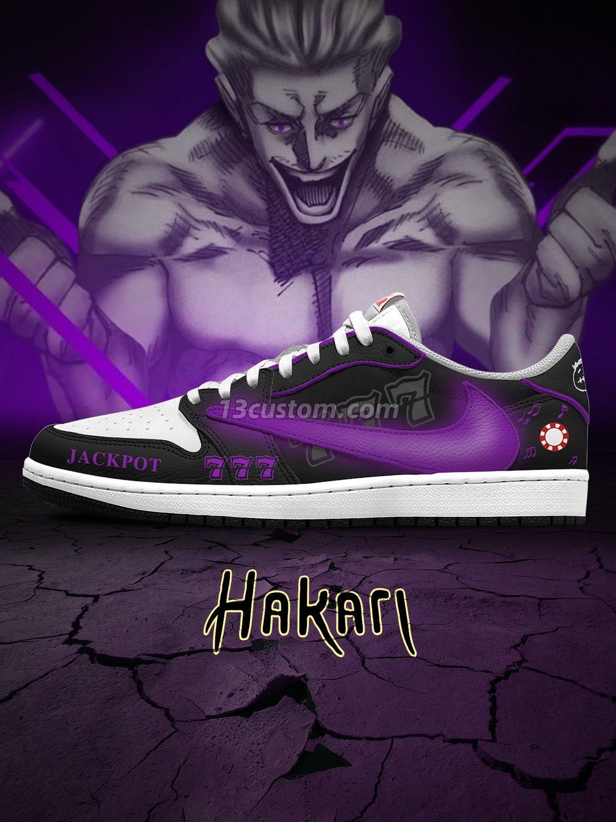 Kinji Hakari V.1 Custom TS Low Sneakers