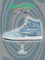 Rick Sanchez V.2 Custom TS High Sneakers - 13custom
