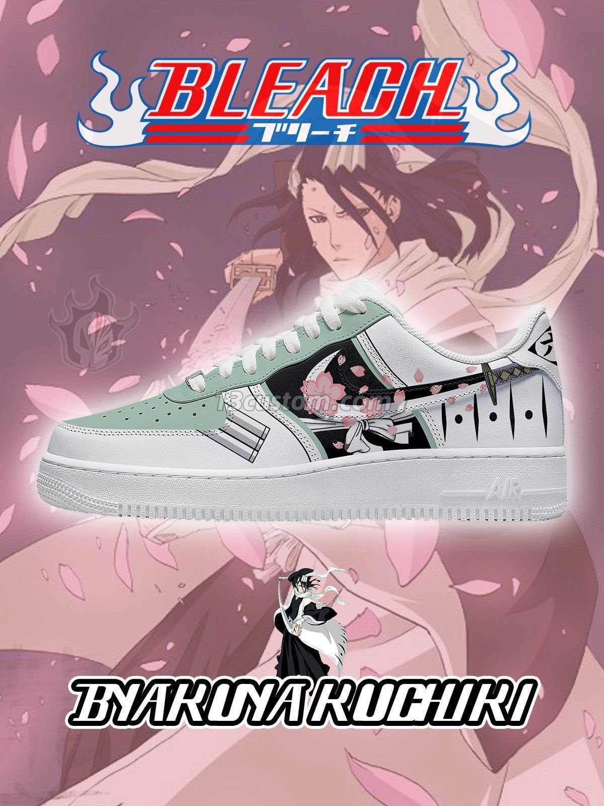 AF1 朽木白哉客製化運動鞋-V2款 主圖