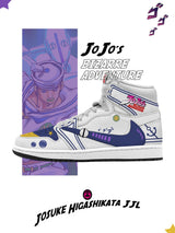 Josuke Higashikata JJL V.1 Custom TS High Sneakers - 13custom