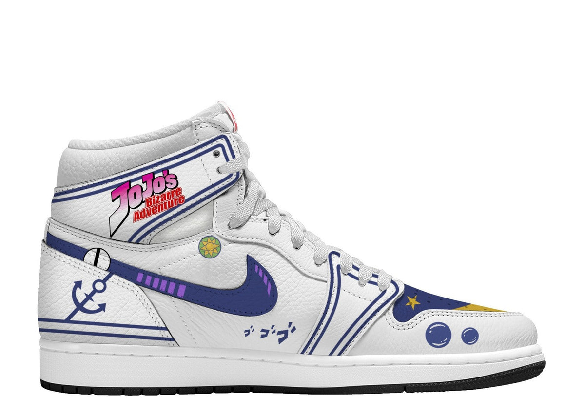 Josuke Higashikata JJL V.1 Custom TS High Sneakers - 13custom