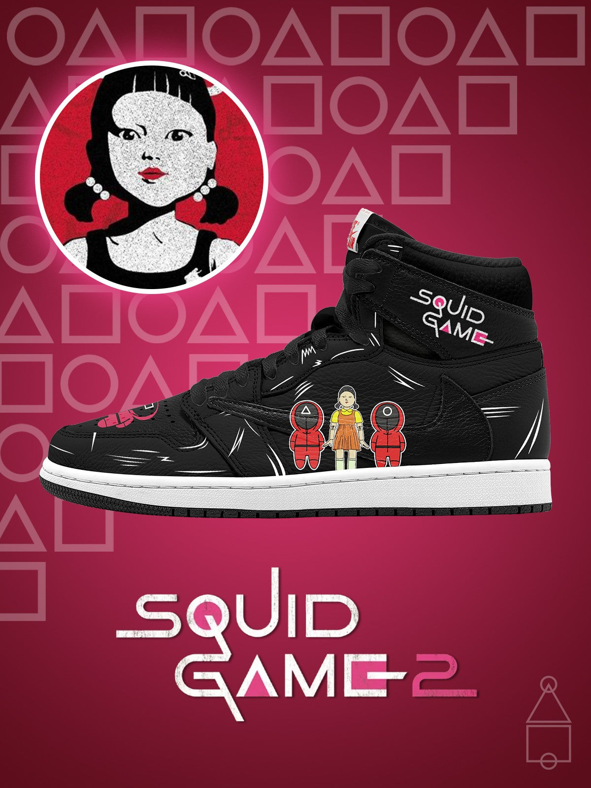 Young-hee V.1 Custom TS High Sneakers - 13custom