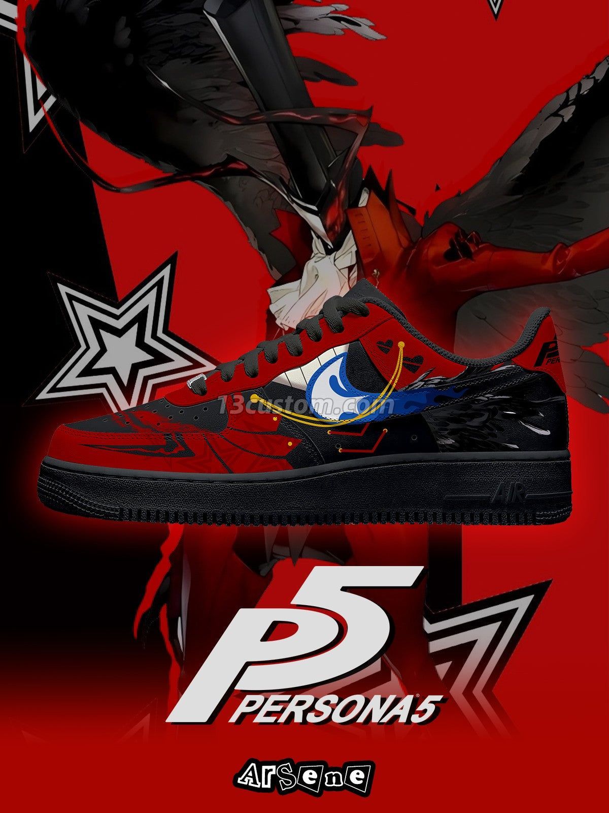 AF1 Arsene客製化運動鞋-V1款 Imagem principal do produto