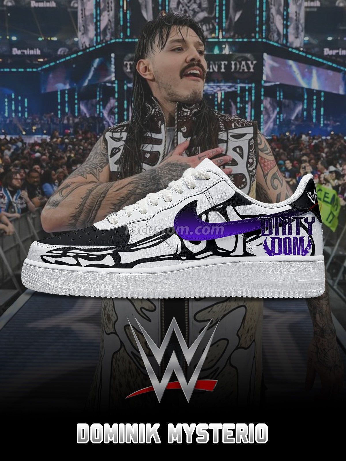 AF1 Dominik Mysterio客製化運動鞋-V1款 Main image