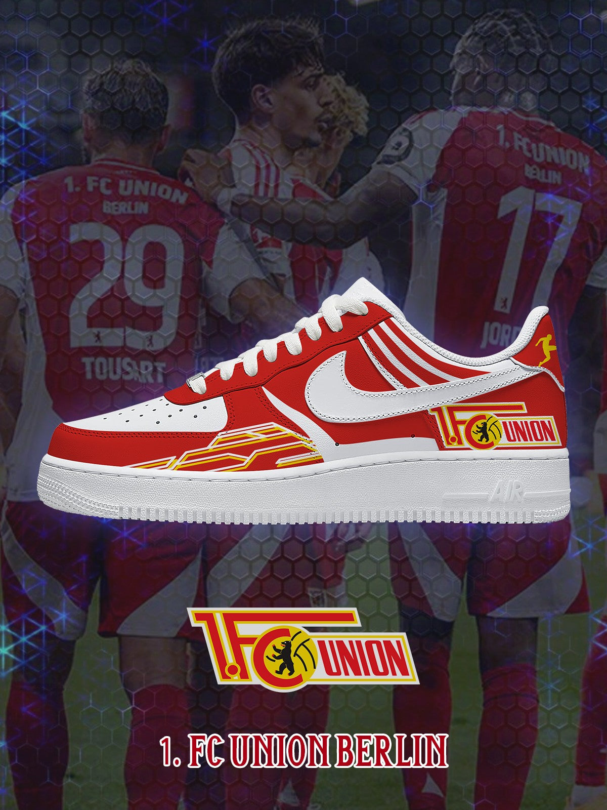 Union Berlin V.1 Custom Sneakers