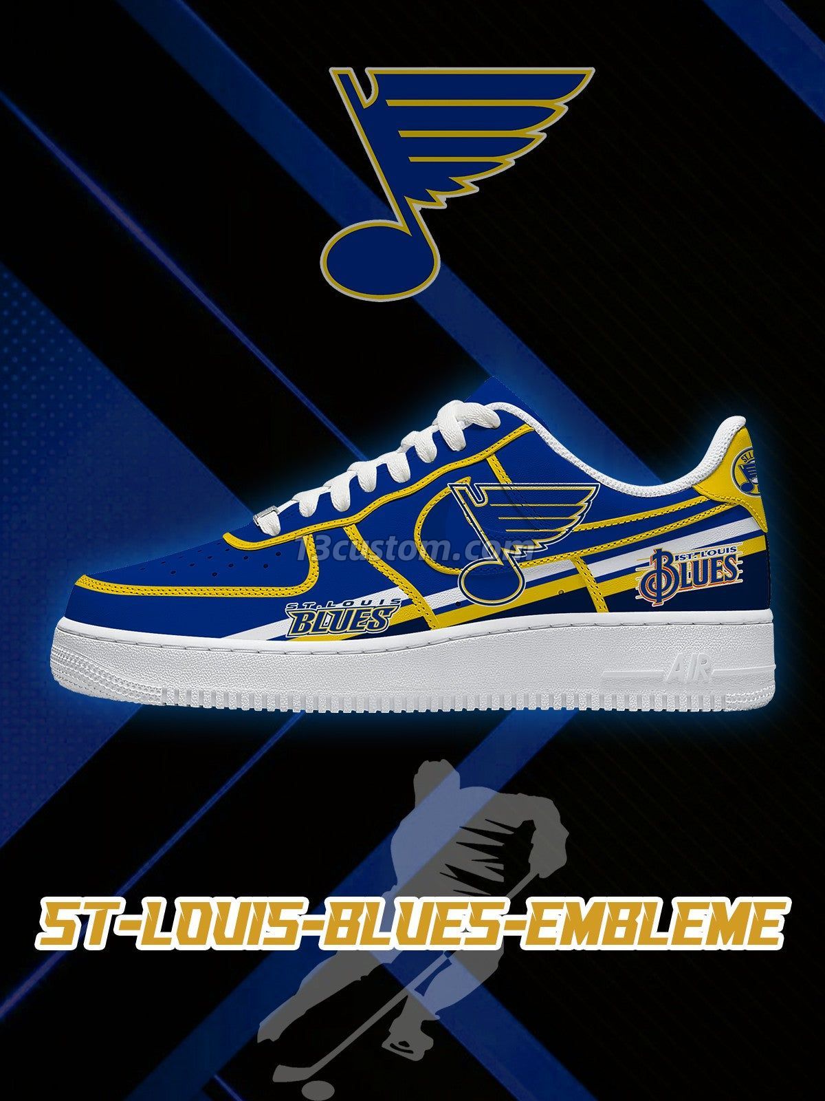 AF1 聖路易 冰球客製化運動鞋-V2款