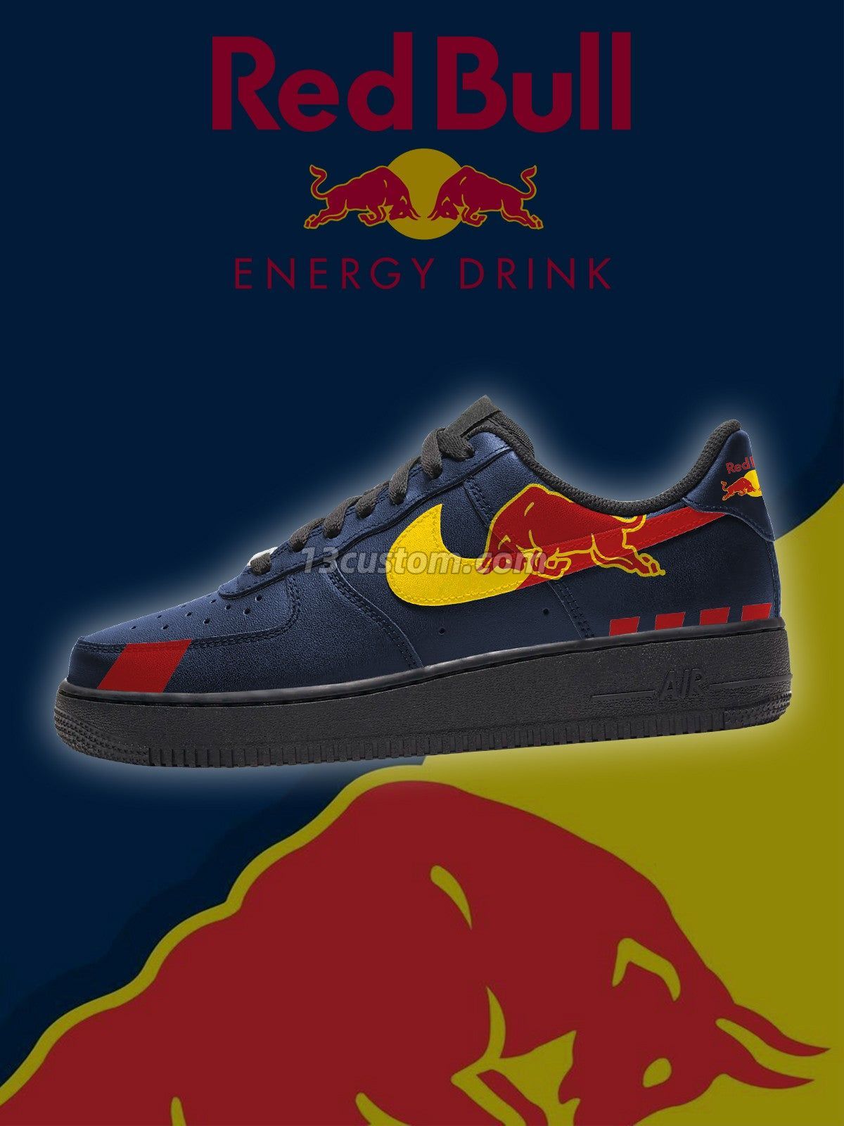 AF1 Bull Energy客製化運動鞋-V4款