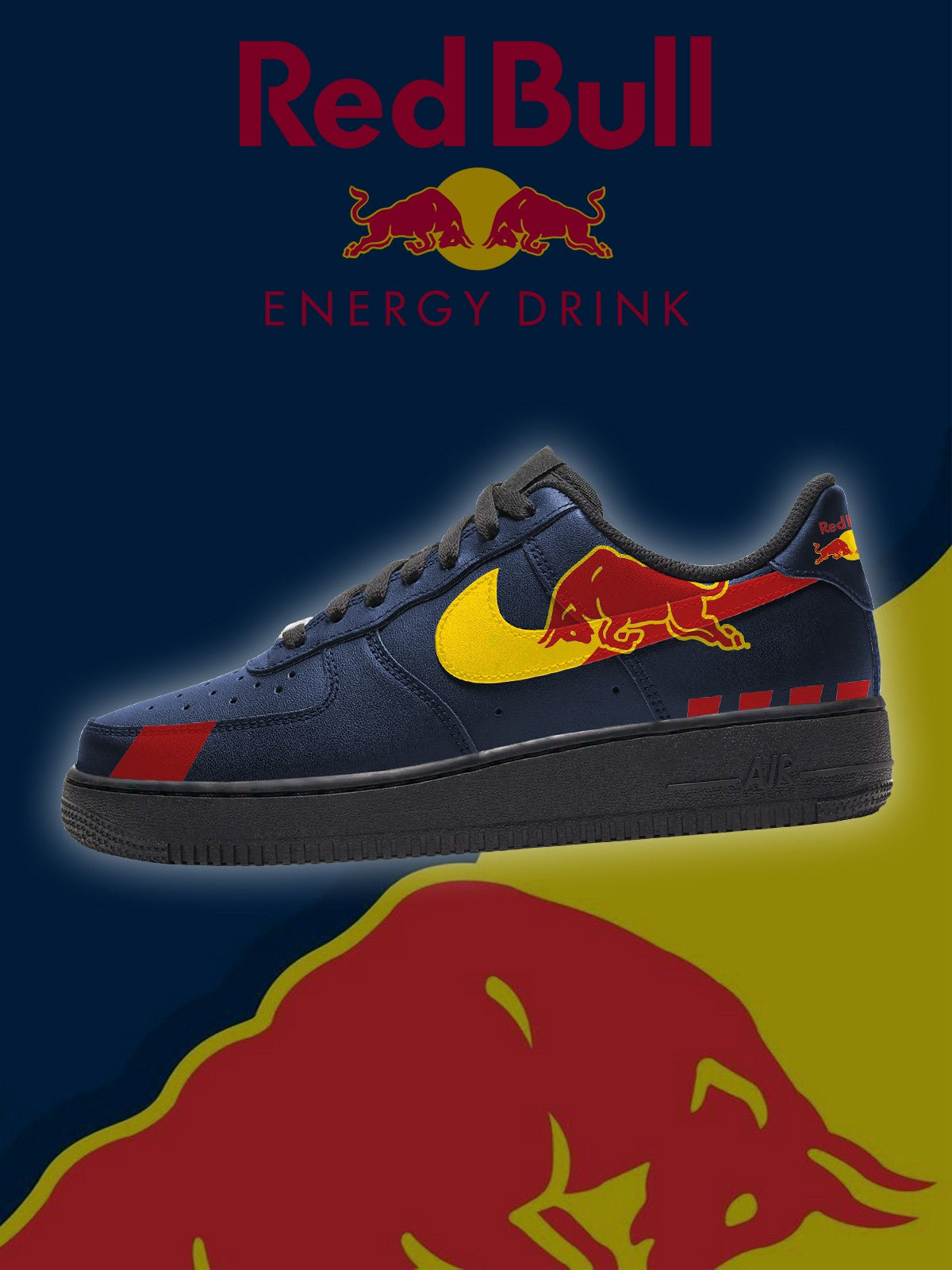 Bull Energy V.4 Custom Sneakers - 13custom