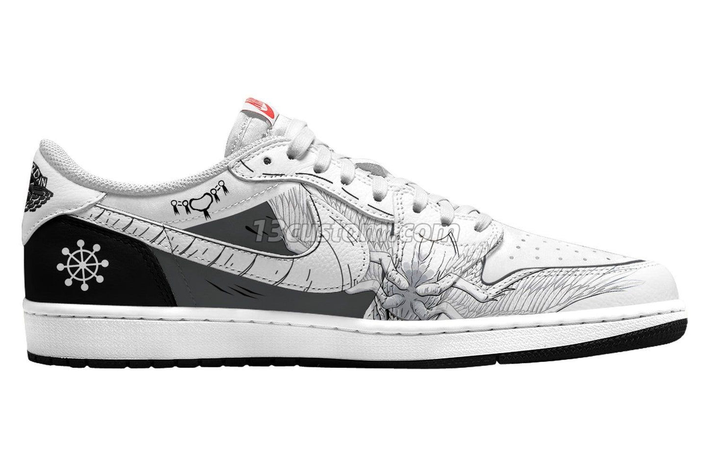 Mahoraga V.1 Custom TS Low Sneakers