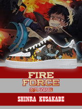Shinra Kusakabe V.1 Custom Sneakers - 13custom