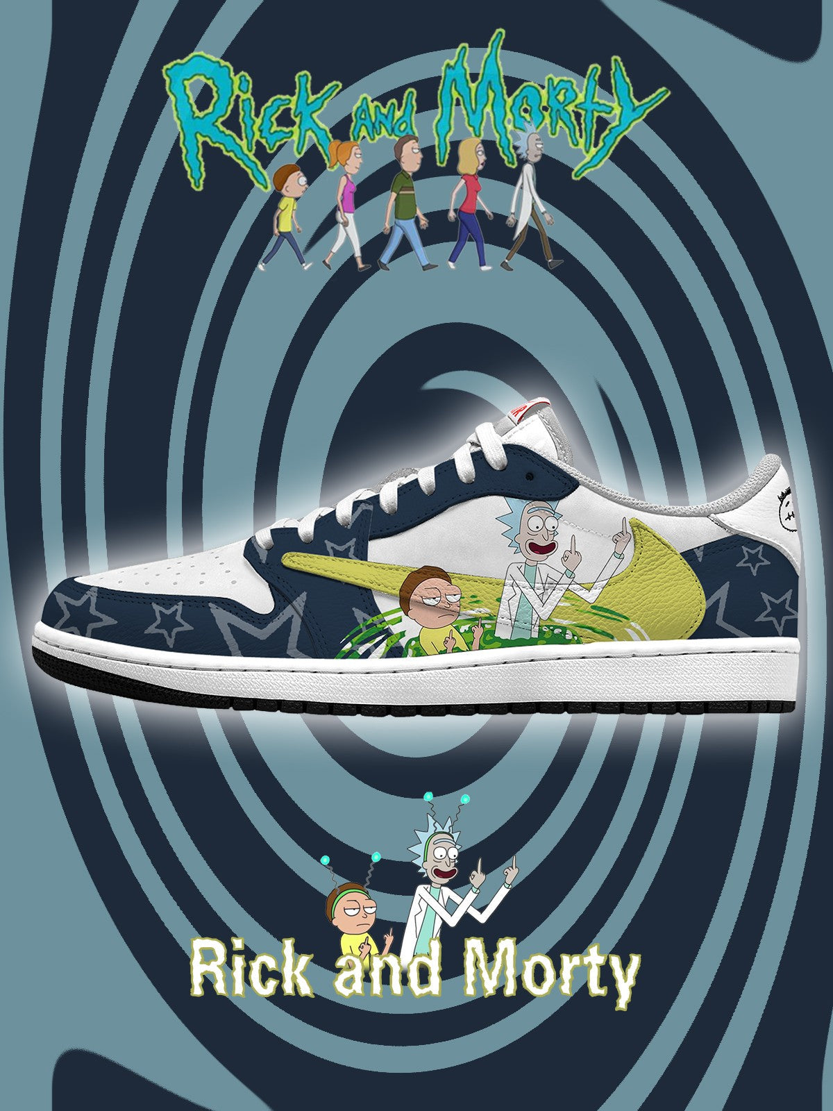 R and M V.2 Custom TS Low Sneakers