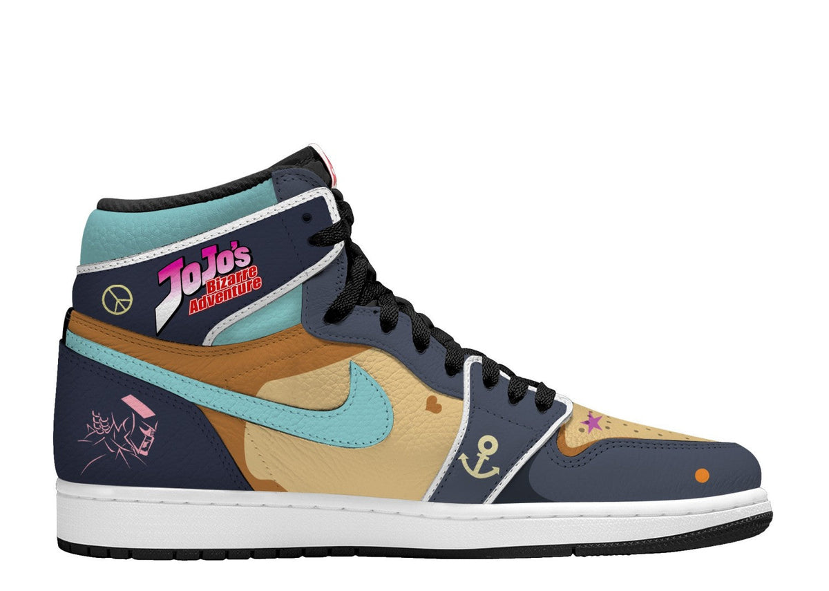 Josuke Higashikata V.1 Custom TS High Sneakers - 13custom