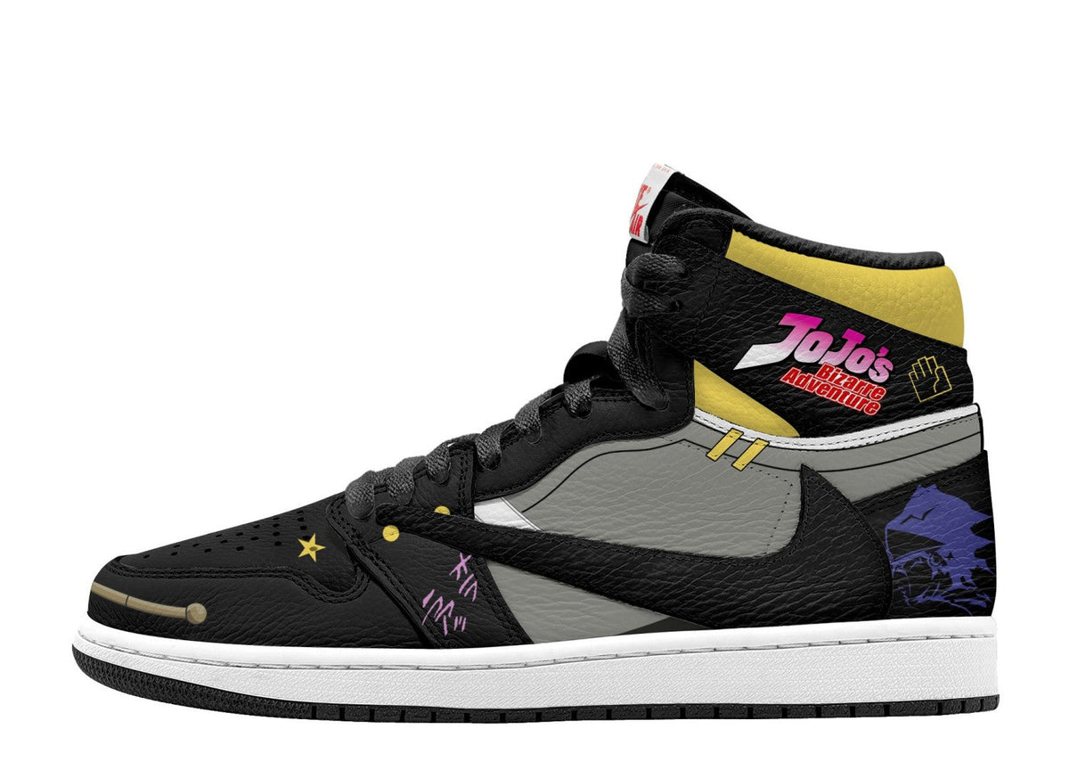 Jotaro Kujo V.1 Custom TS High Sneakers - 13custom