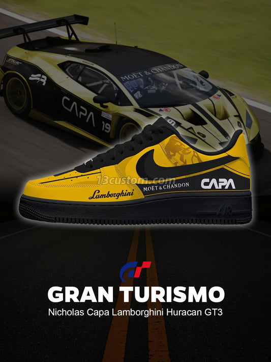 Nicholas Capa Huracan GT3 Custom Sneakers