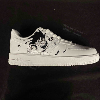 0644-Dragon Ball Black and White Hand-drawn