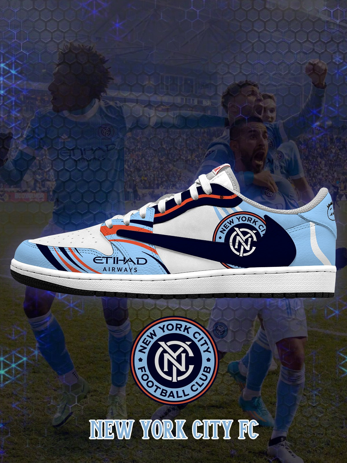 New York City V.1 Custom TS Low Sneakers